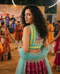 Desi Drama Queen Designer Embroidery Blouse