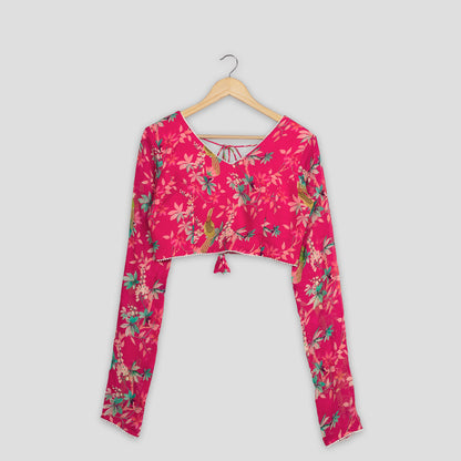 Exclusive Designer Floral Blouse