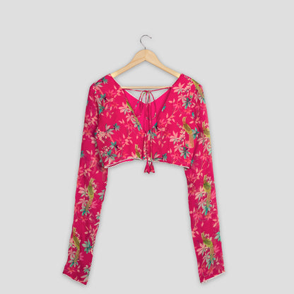 Exclusive Designer Floral Blouse