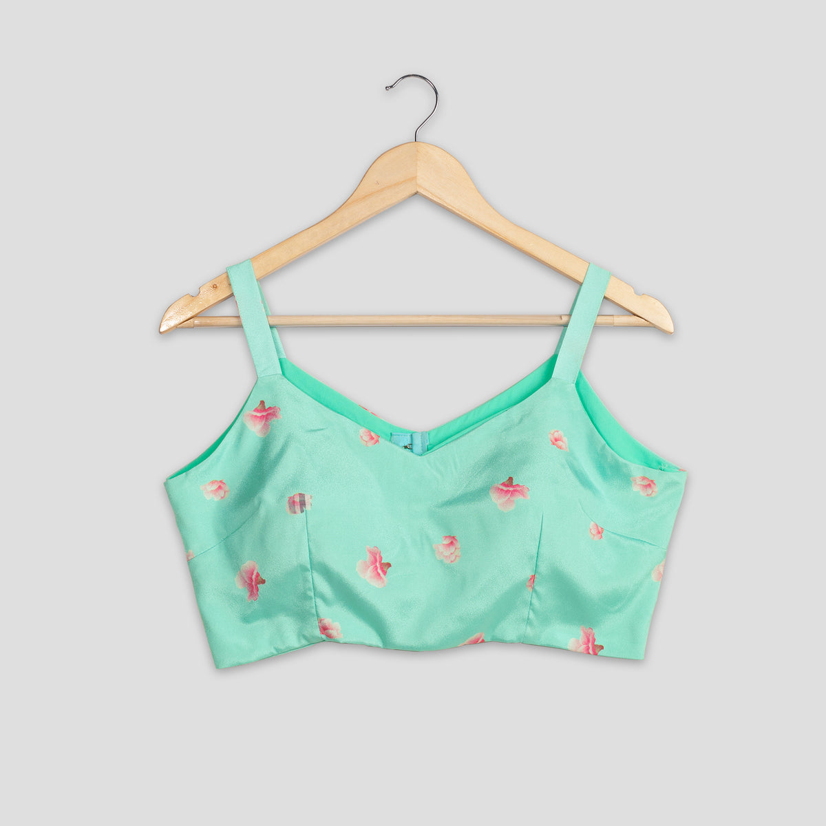 Beautiful Floral Silk Blouse