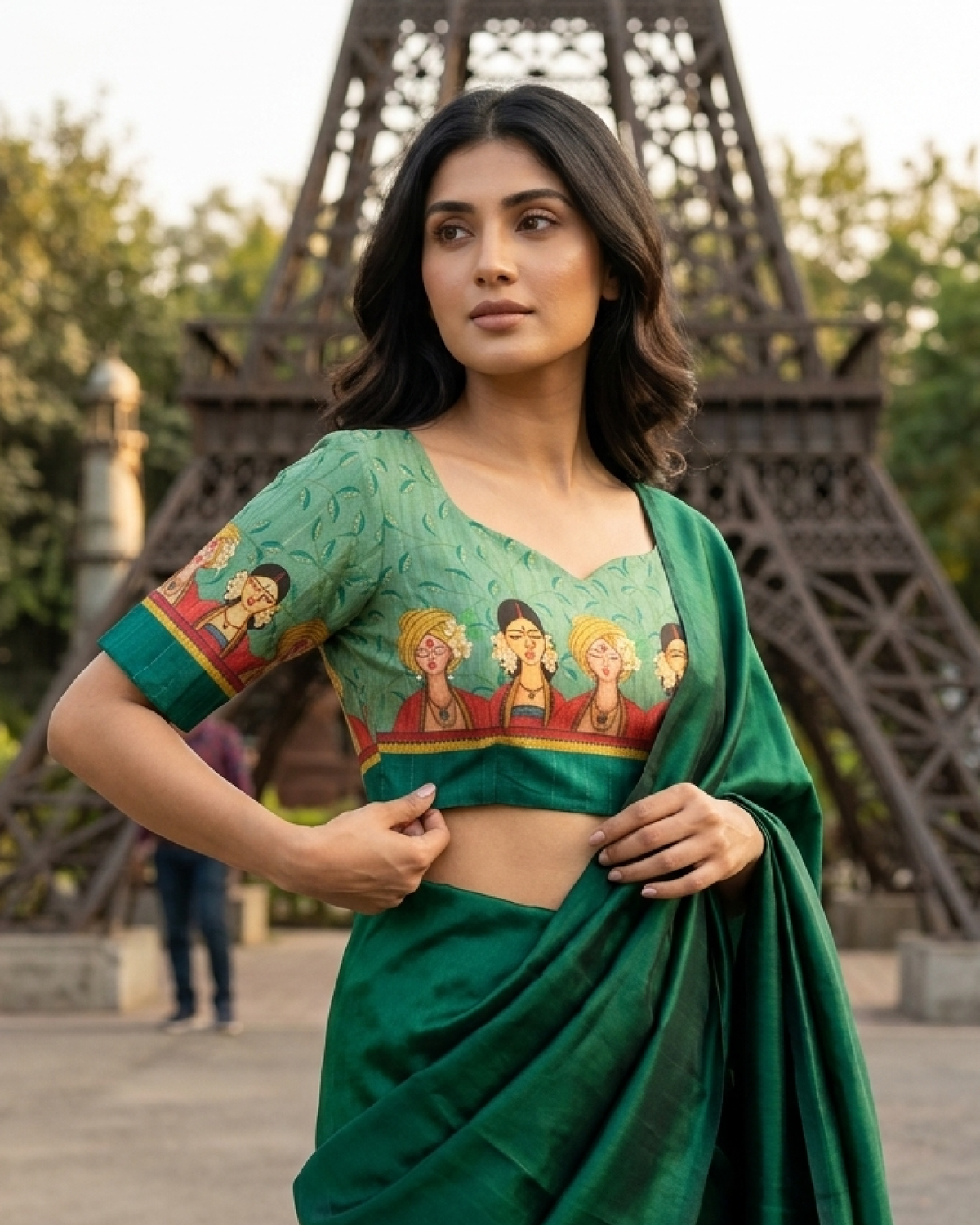 Top Selling Designer Quirky Silk Blouse
