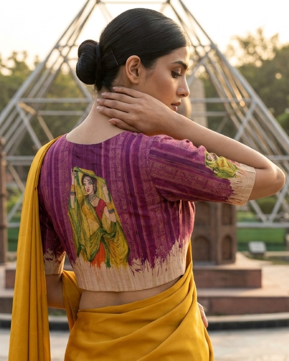 Top Selling Designer Quirky Silk Blouse