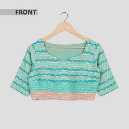 Quirky Georgette Blouse For Glamorous Style