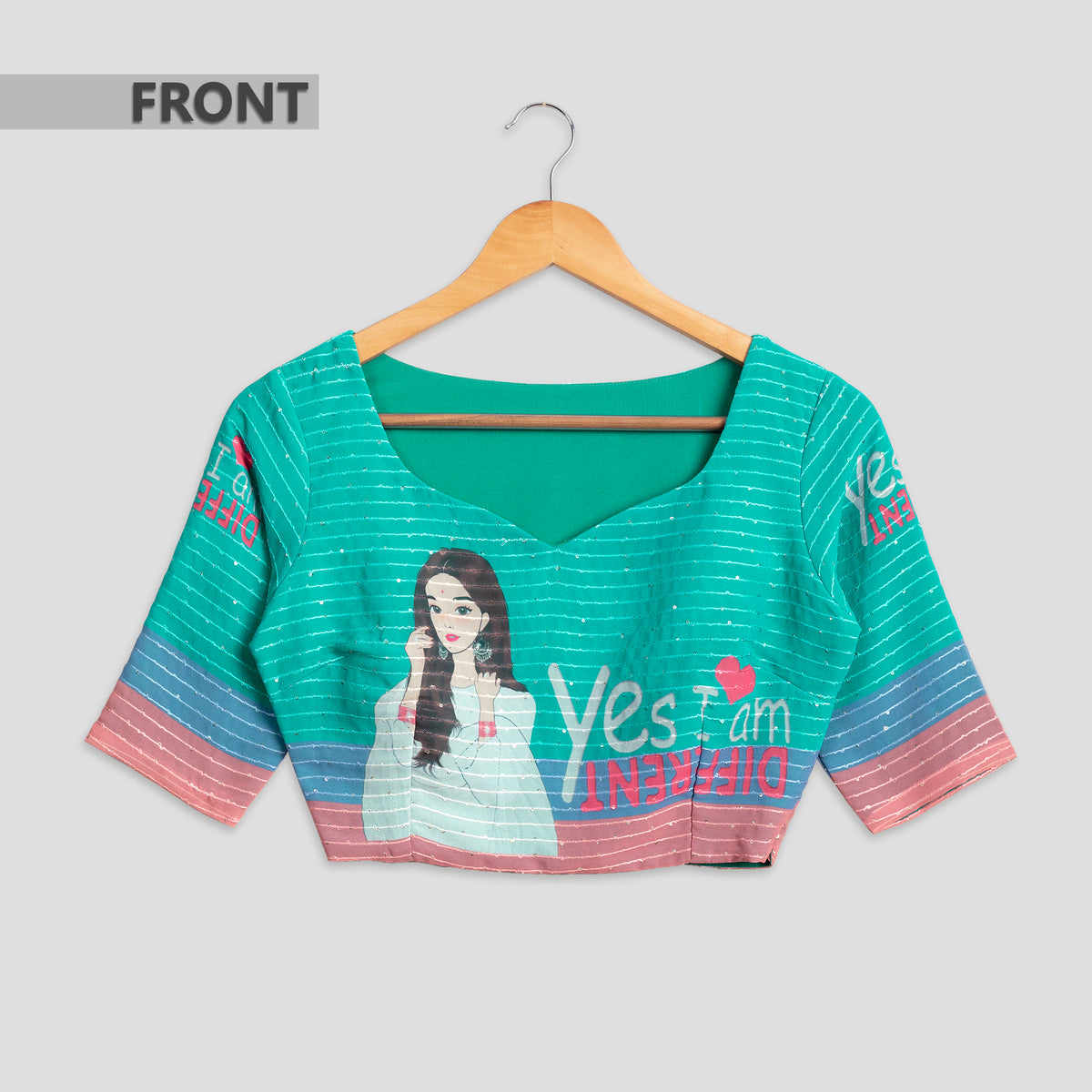 Lose Yourself in the Quirky Twist of a Classic Blouse