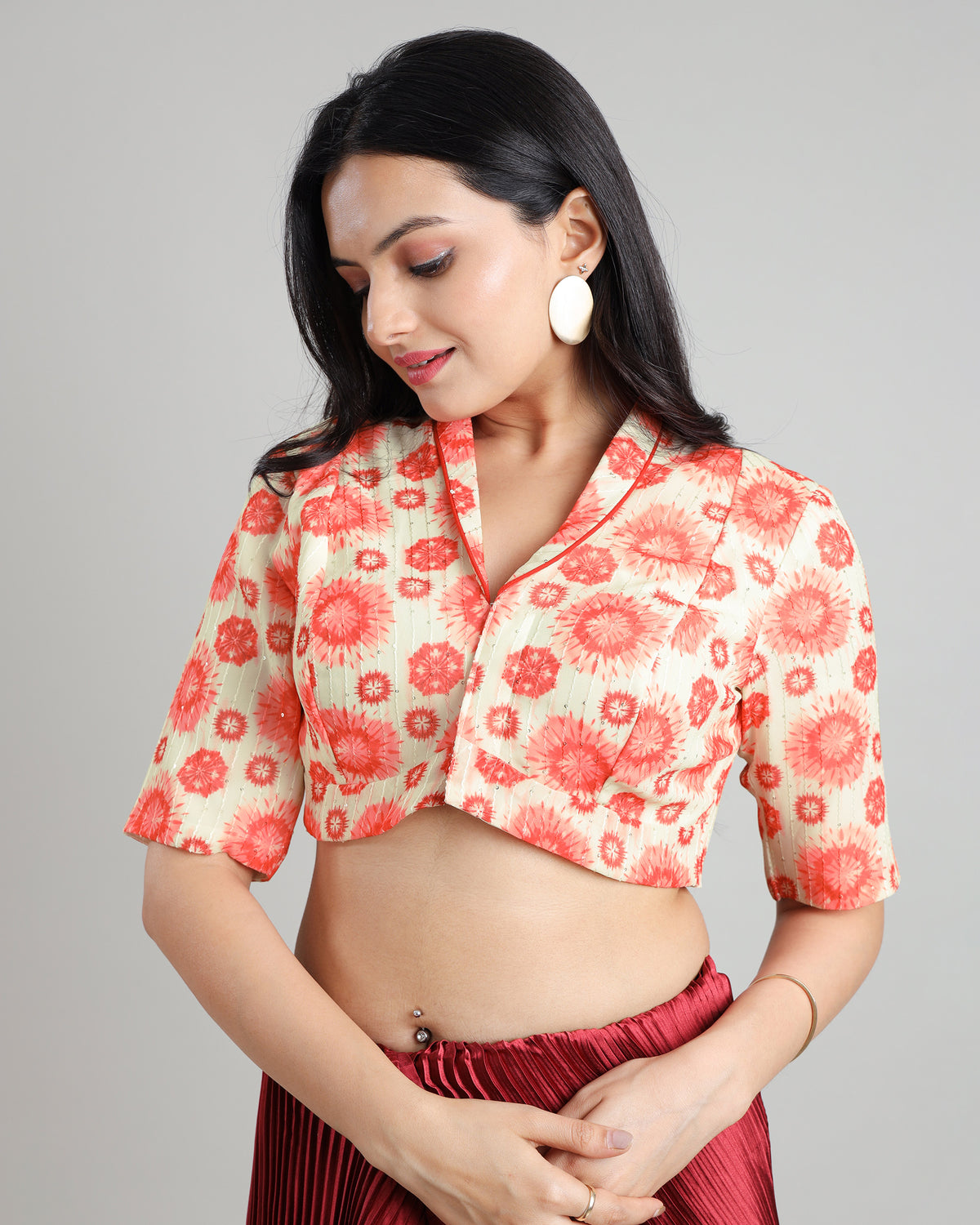 Own Your Style: Embroidered Floral Blouse