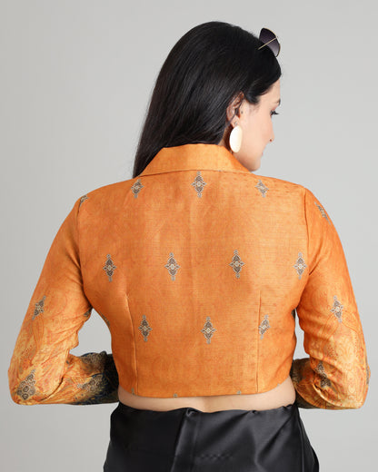 Stitched to Perfection : Ethnic Full Sleeve Pasmina Blouse