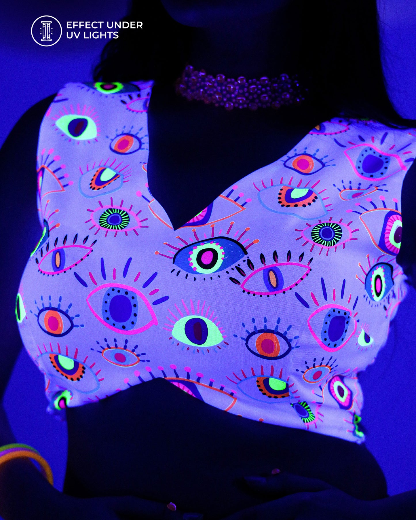 Neon Lights And Evil Eyes: The Statement Blouse