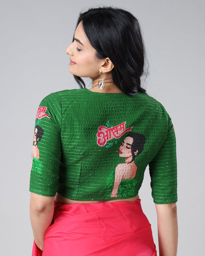 Confidence Booster: Owsum 4 U V-Neck Blouse