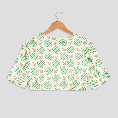 Show Your Spirit! Freedom Edit: Tri-Color Blouse
