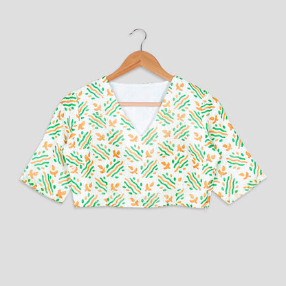 Show Your Spirit! Freedom Edit: Tri-Color Blouse