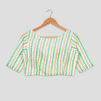 India's Pride : Fabcurate's Freedom Edit Blouse