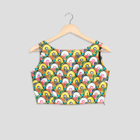 Sophisticated Gamthee Design Sleeveless Blouse