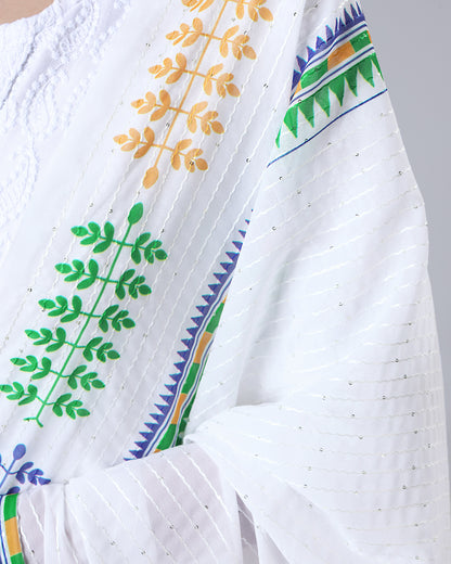 FolkArt Tiranga Sequins Dupatta
