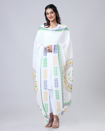 FolkArt Tiranga Sequins Dupatta