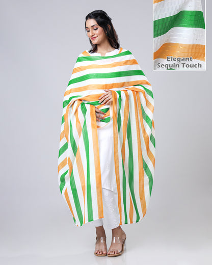 Azadi Rang Trishade Dupatta