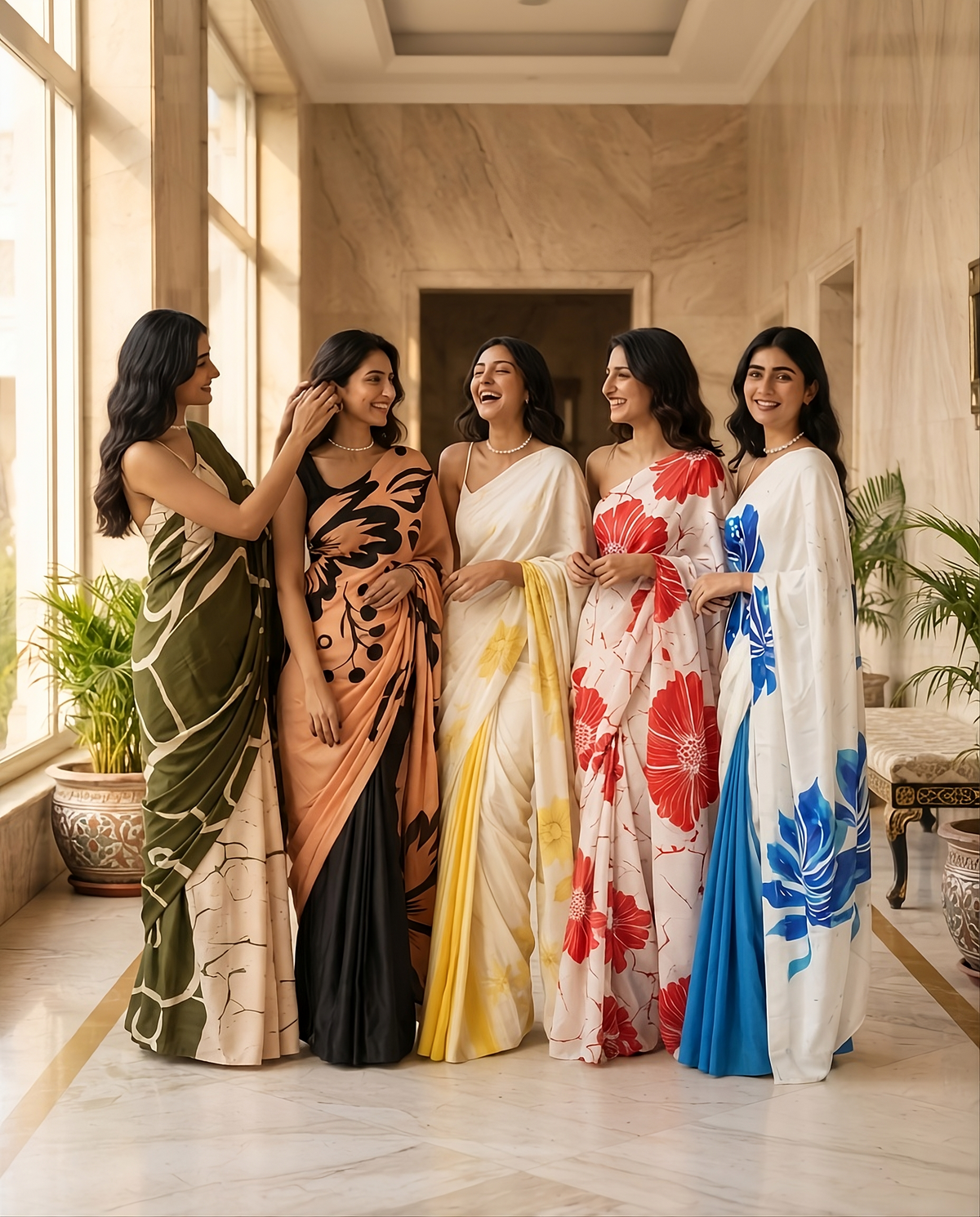 Perfect for Wholesalers, Retailers And Resellers | Set of 5 Sarees Catalog