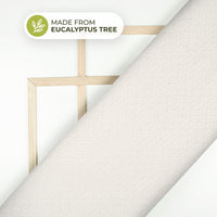 White Dyeable Sustainable Eucalyptus Fabric