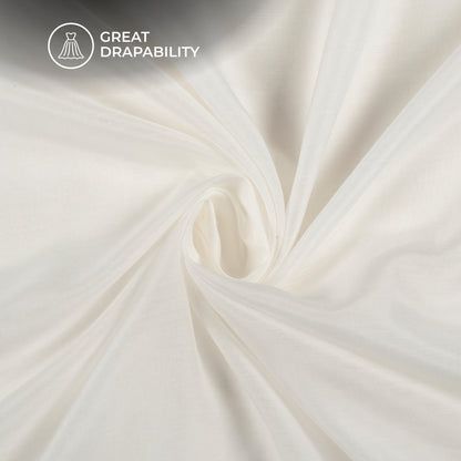 White Dyeable Sustainable Orange Fabric