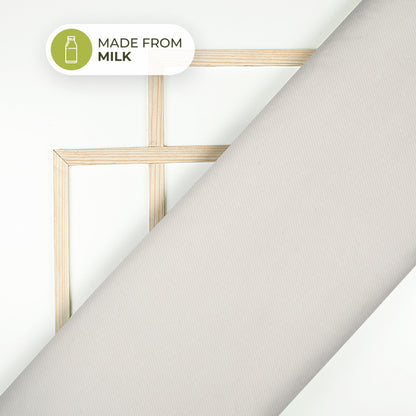White Dyeable Sustainable Milk Fabric