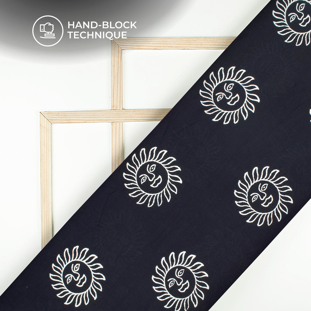 Quirky Bagru Handblock Pure Cotton Fabric