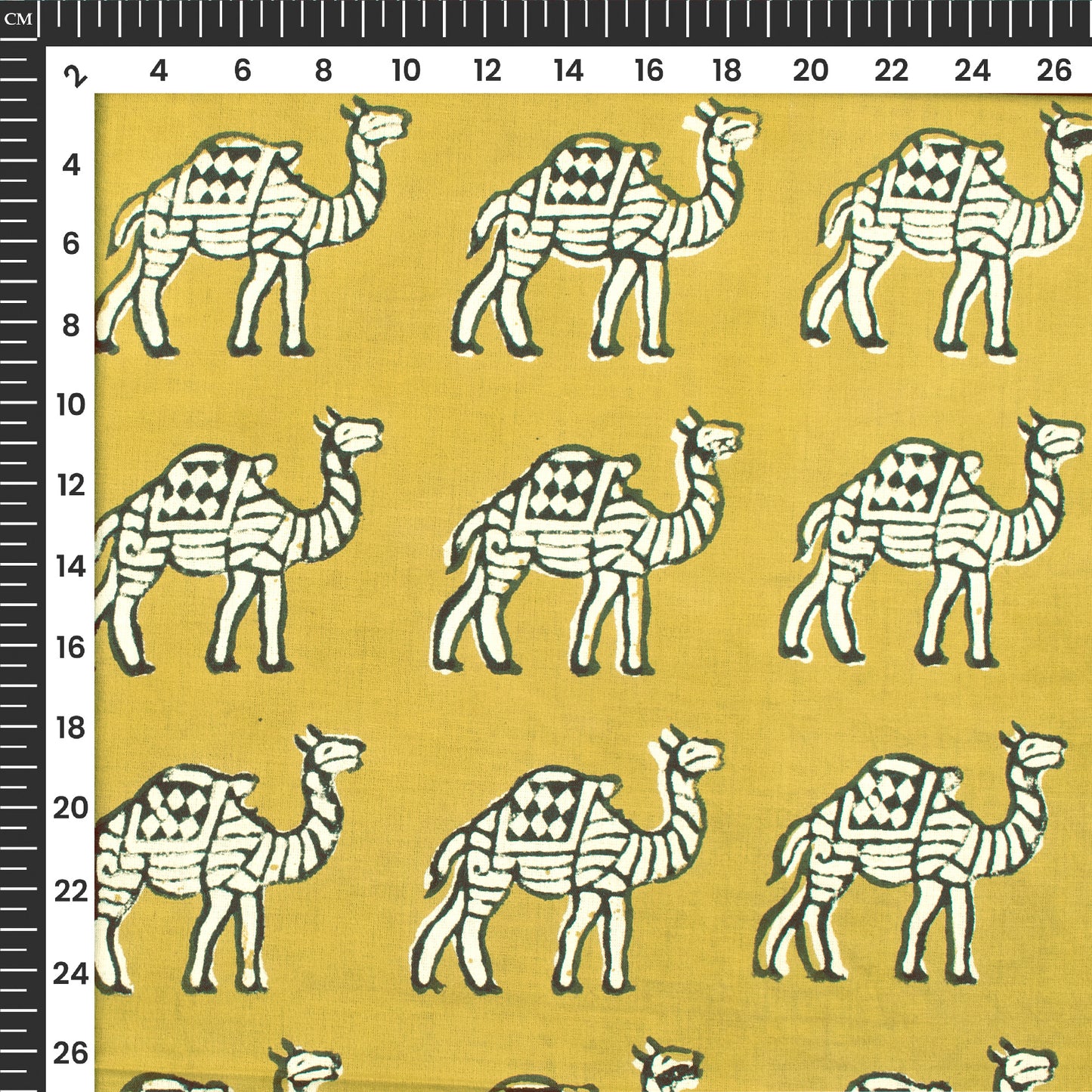 Animal Bagru Handblock Pure Cotton Fabric