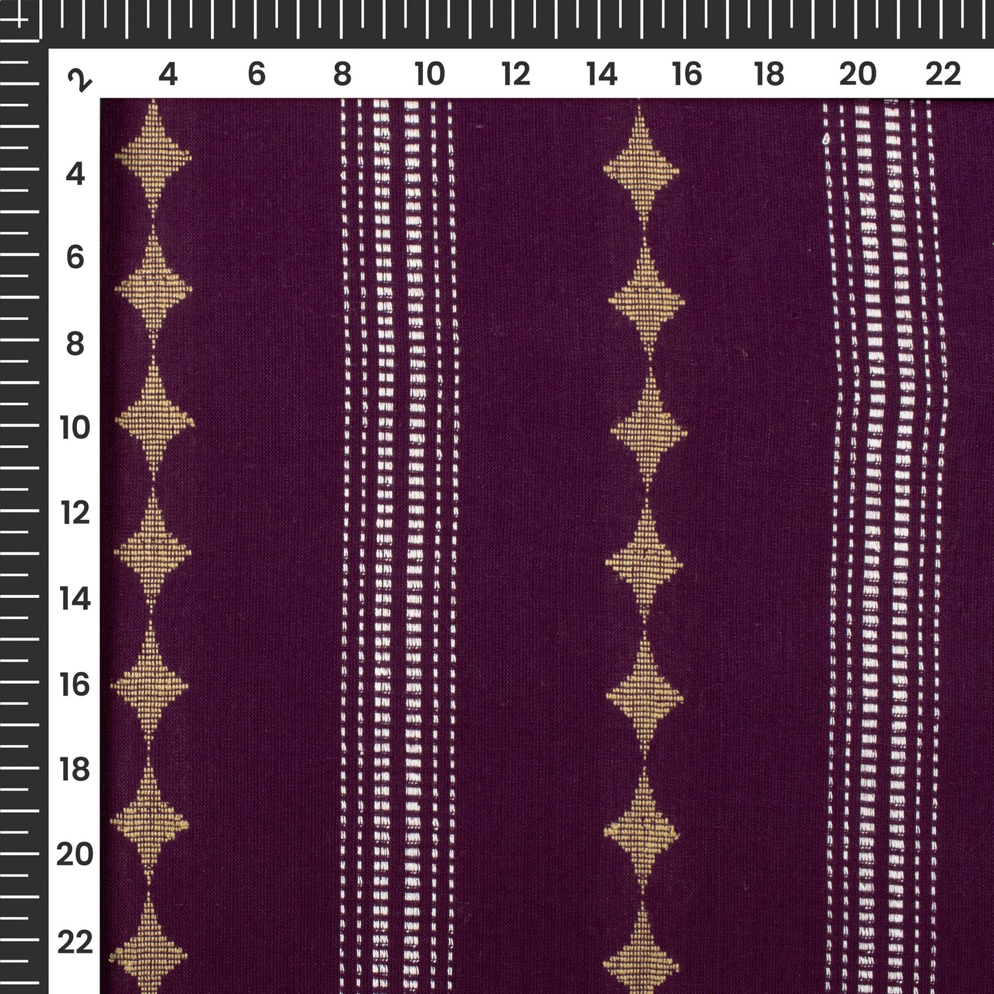 Exclusive Dobby Stripes Pure Handloom Cotton Slub Fabric