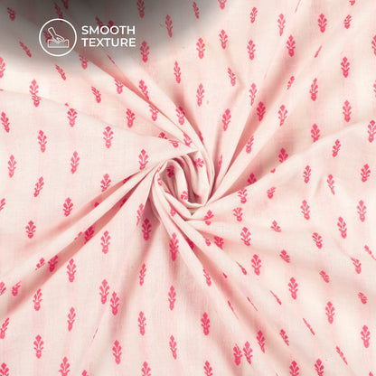 Exclusive Dobby Booti Pure Handloom Cotton Slub Fabric