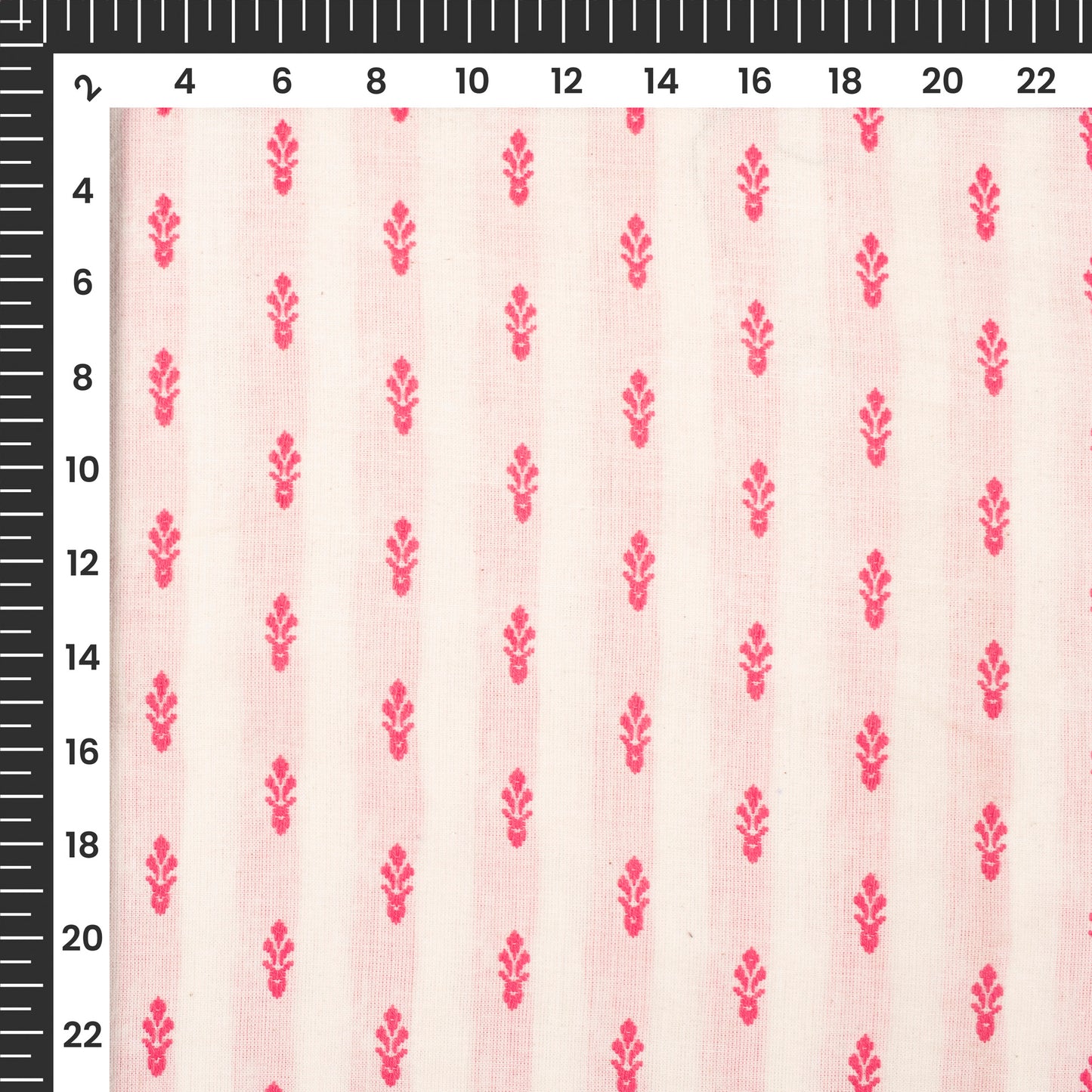 Exclusive Dobby Booti Pure Handloom Cotton Slub Fabric