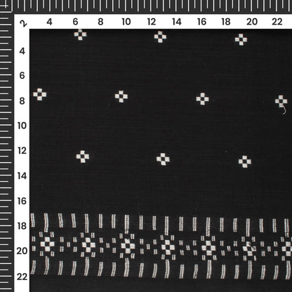 Exclusive Dobby Butta Pure Handloom Cotton Slub Fabric