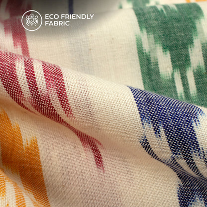 Pre-Washed Pochampally Ikat Cotton Fabric
