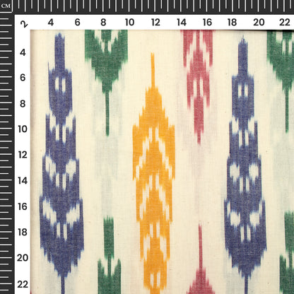 Pre-Washed Pochampally Ikat Cotton Fabric