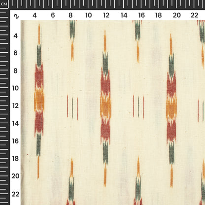 Pre-Washed Pochampally Ikat Cotton Fabric