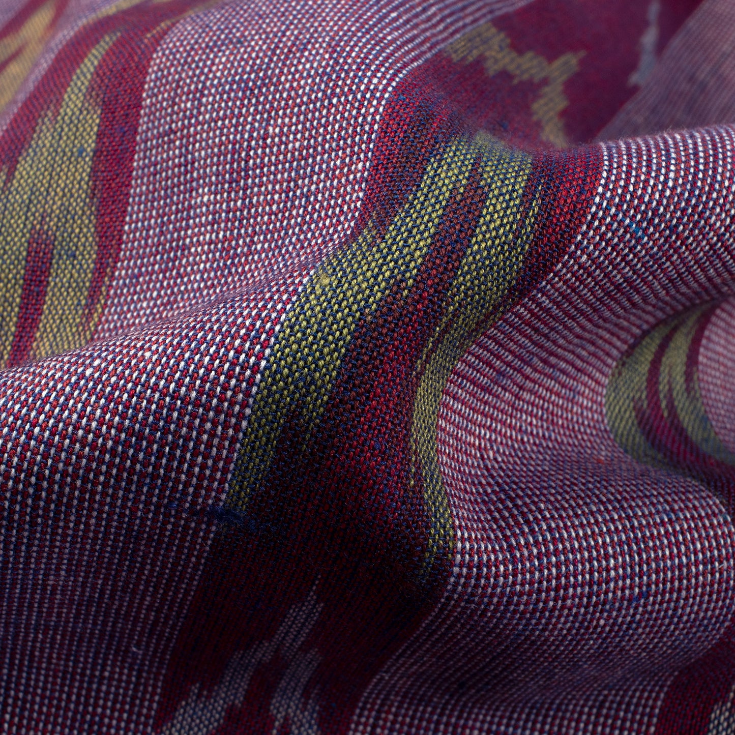 Pre-Washed Pochampally Ikat Cotton Fabric