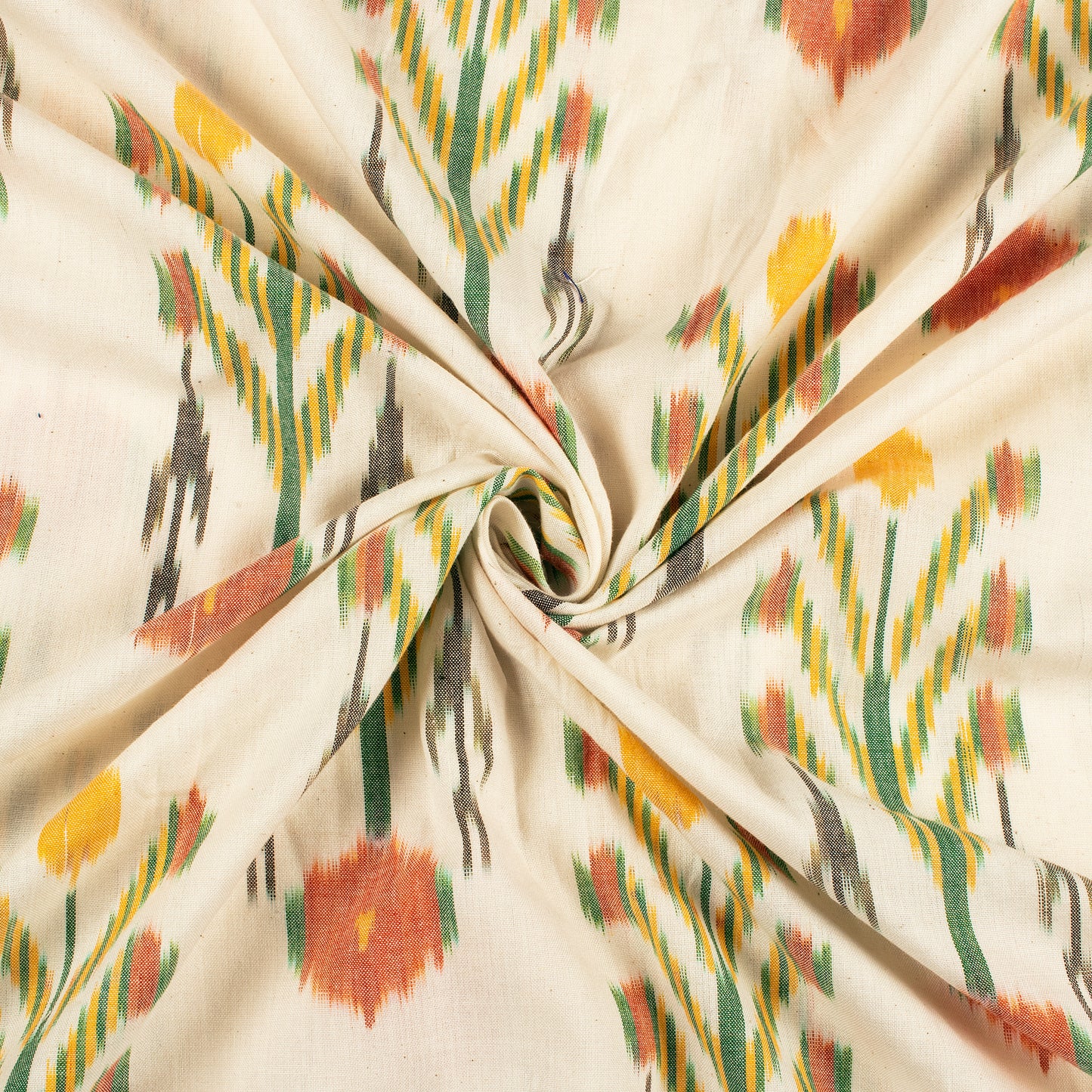 Pre-Washed Pochampally Ikat Cotton Fabric