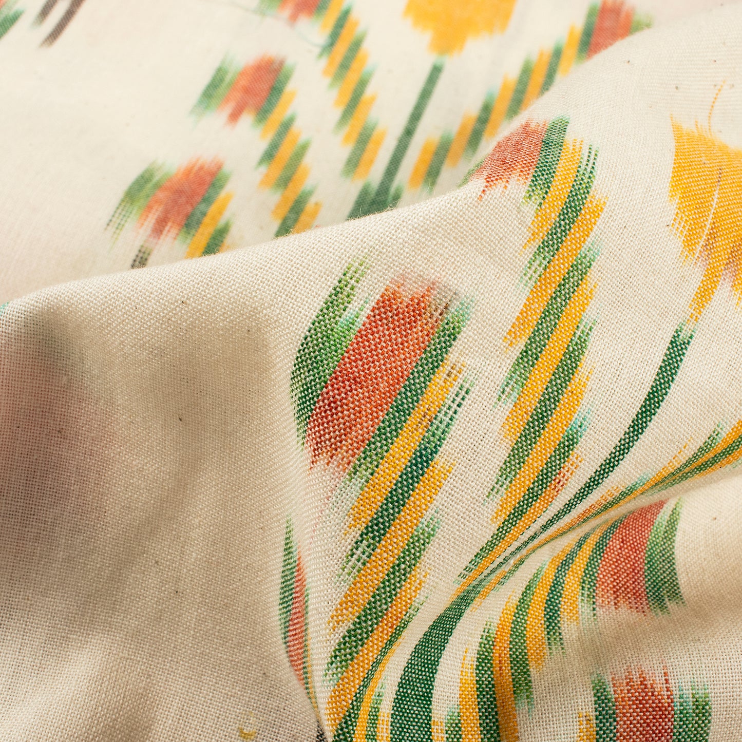 Pre-Washed Pochampally Ikat Cotton Fabric