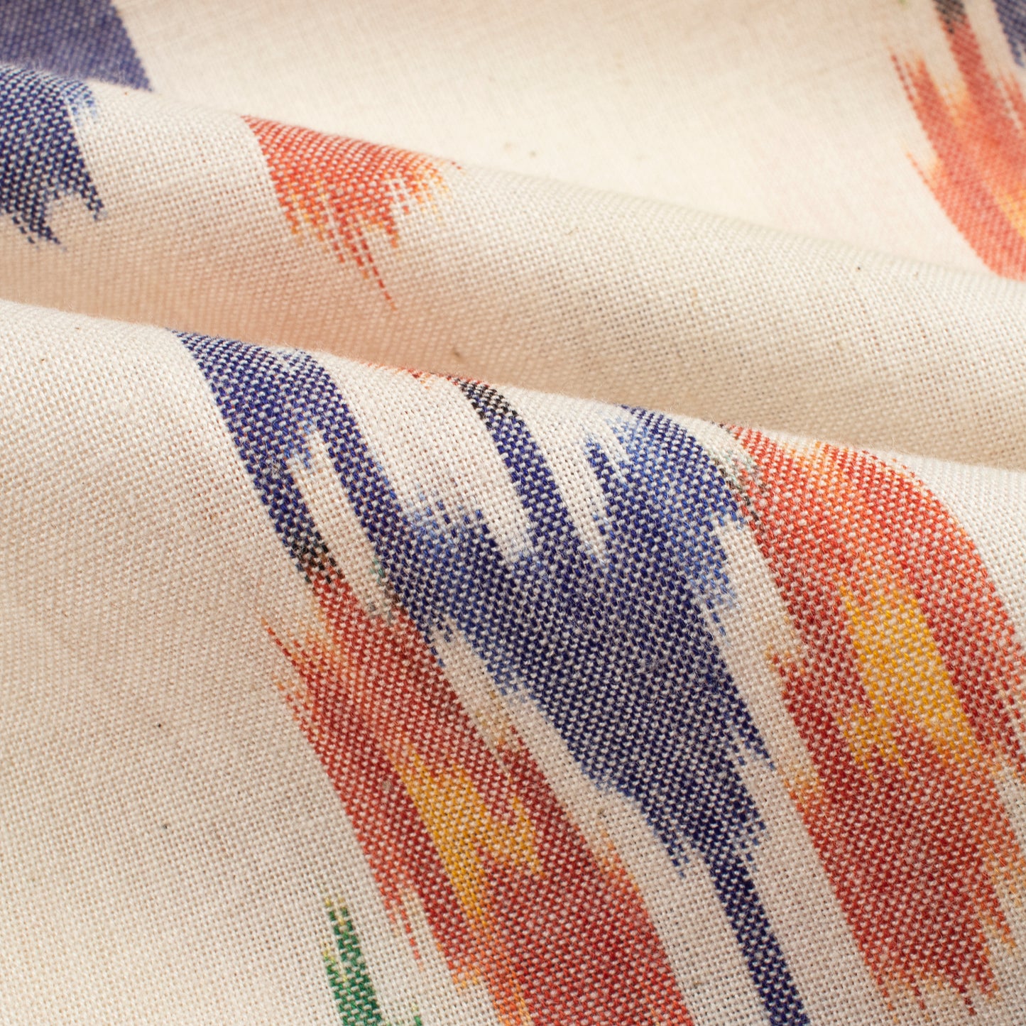 Pre-Washed Pochampally Ikat Cotton Fabric