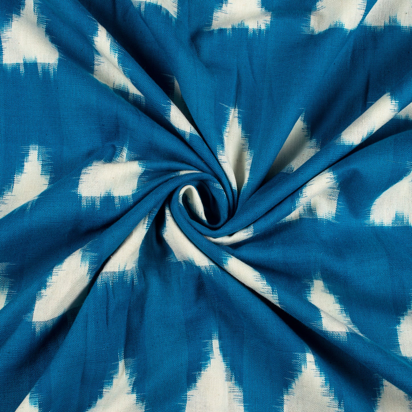 Pre-Washed Pochampally Double Ikat Cotton Fabric