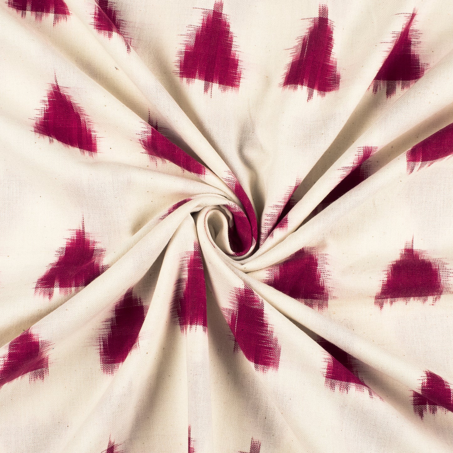 Pre-Washed Pochampally Double Ikat Cotton Fabric