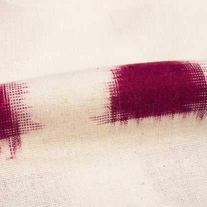Pre-Washed Pochampally Double Ikat Cotton Fabric