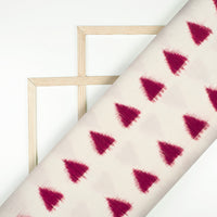 Pre-Washed Pochampally Double Ikat Cotton Fabric