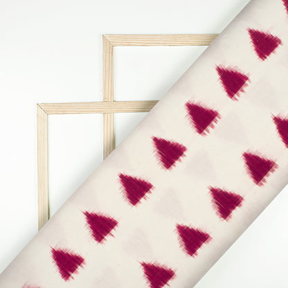 Pre-Washed Pochampally Double Ikat Cotton Fabric
