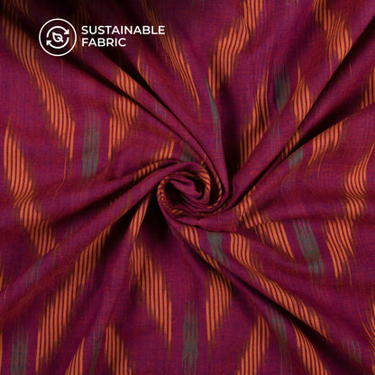 Pre-Washed Pochampally Ikat Weave Cotton Fabric