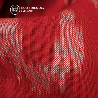 Pre-Washed Pochampally Ikat Weave Cotton Fabric
