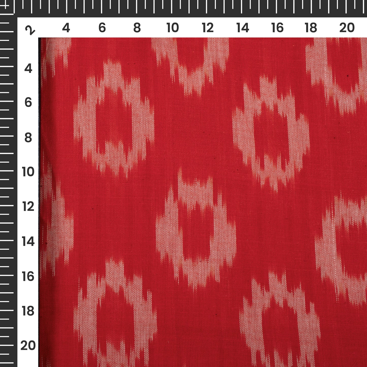 Pre-Washed Pochampally Ikat Weave Cotton Fabric