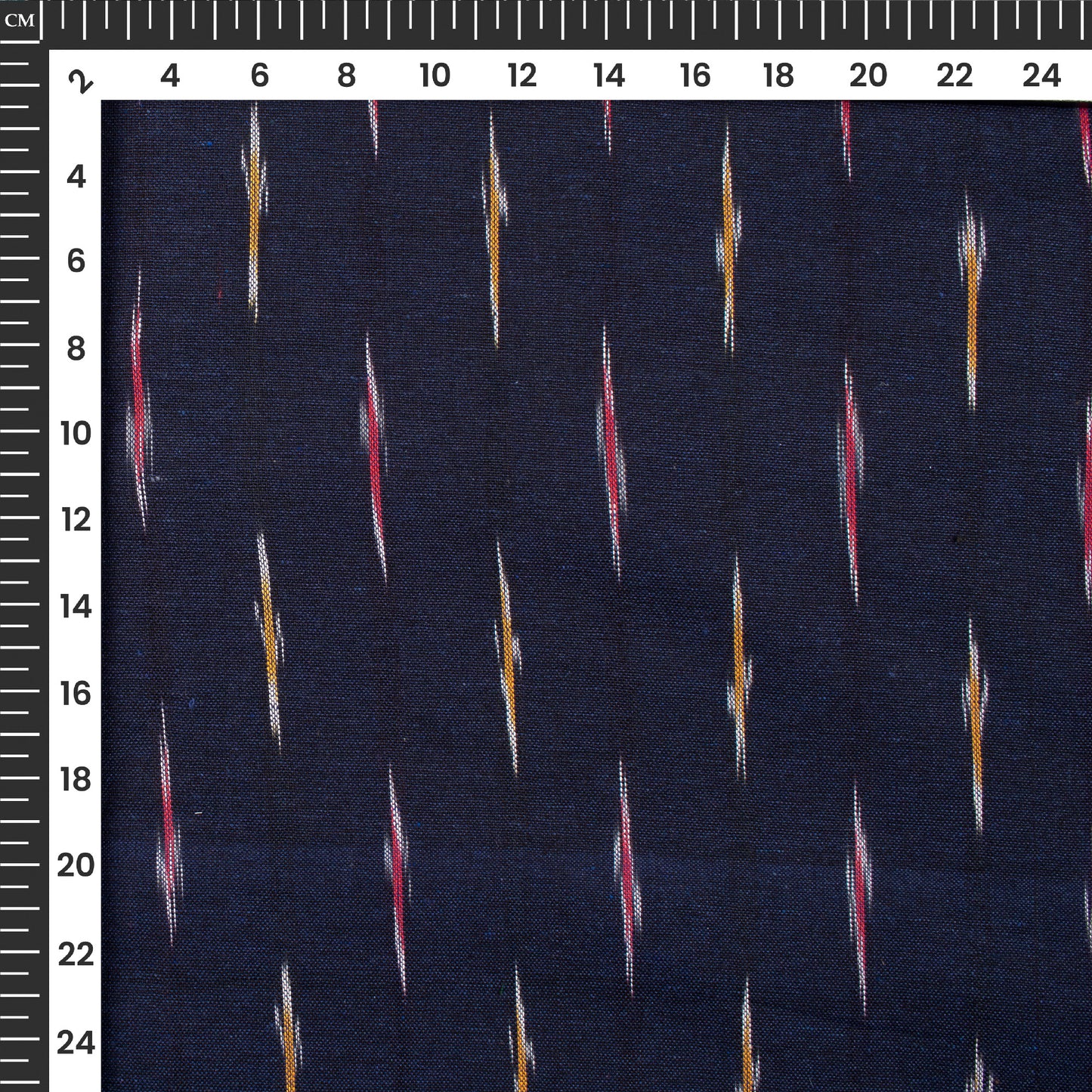 Pre-Washed Pochampally Ikat Weave Cotton Fabric