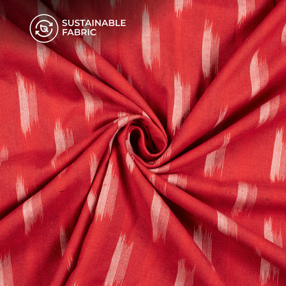 Pre-Washed Pochampally Ikat Weave Cotton Fabric