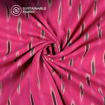 Pre-Washed Pochampally Ikat Weave Cotton Fabric