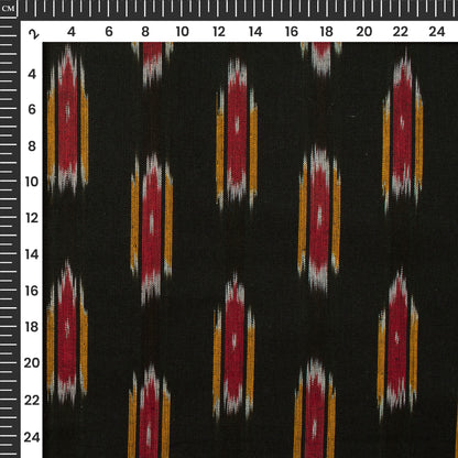 Pre-Washed Pochampally Ikat Weave Cotton Fabric