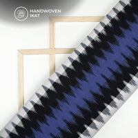 Pre-Washed Pochampally 3D Ikat Weave Cotton Fabric