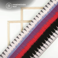 Pre-Washed Pochampally 3D Ikat Weave Cotton Fabric